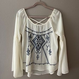 Blue Pepper Women’s M Top